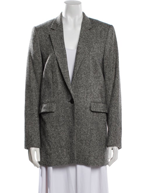 Rag & Bone Virgin Wool Tweed Pattern Blazer