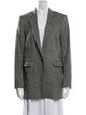 Rag & Bone Virgin Wool Tweed Pattern Blazer