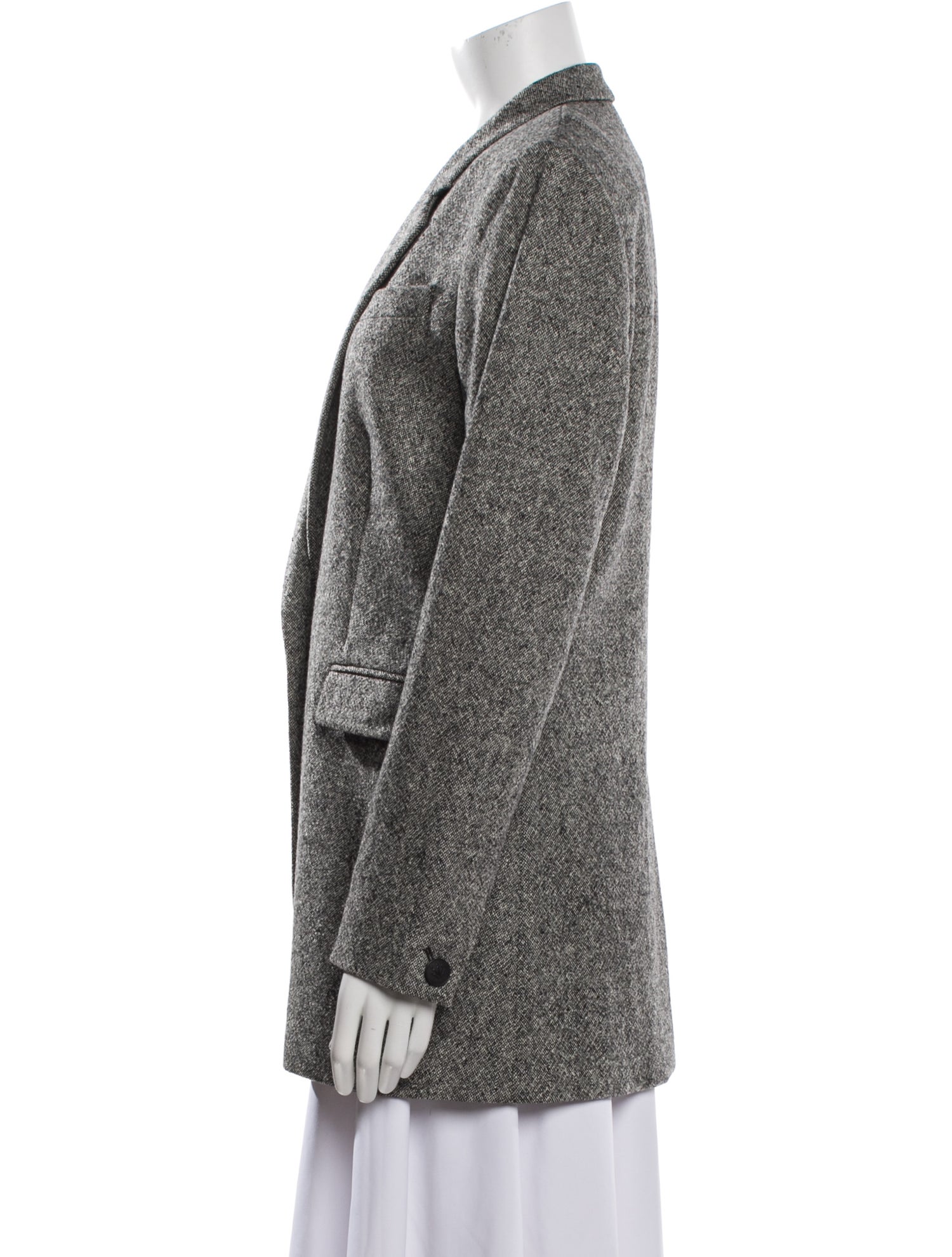 Rag & Bone Virgin Wool Tweed Pattern Blazer