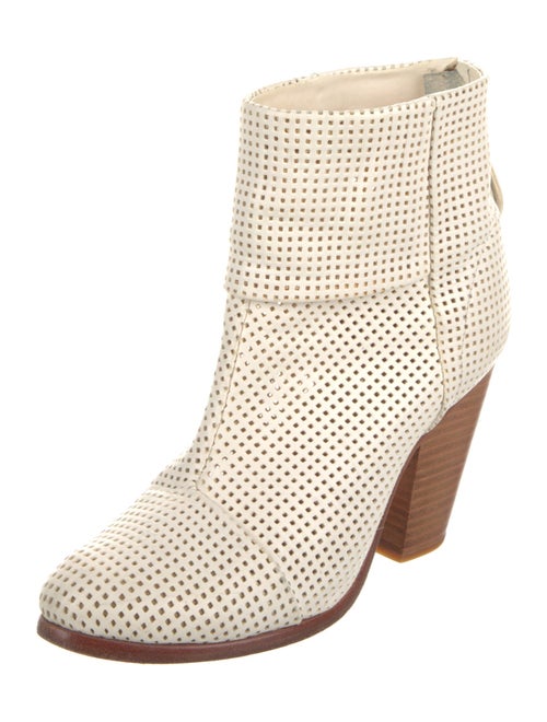 Rag & Bone Leather Lasercut Accents Boots