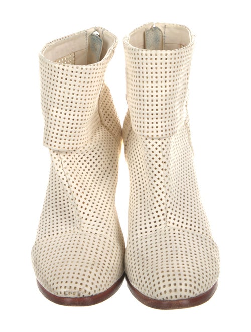 Rag & Bone Leather Lasercut Accents Boots