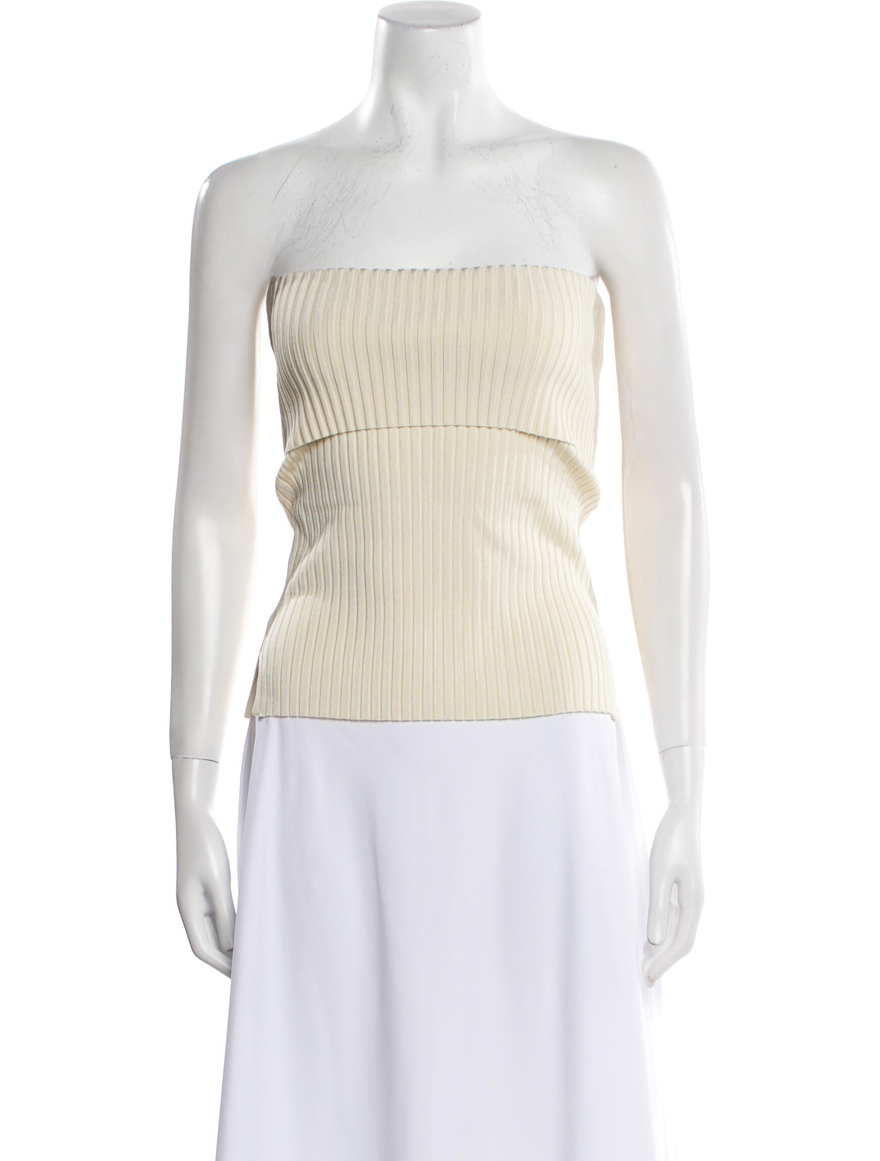 Rag & Bone Strapless Crop Top