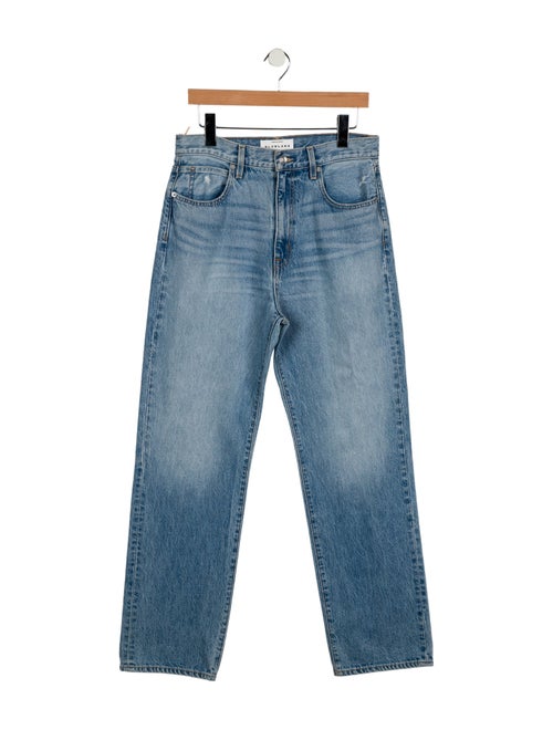 Rag & Bone Mid-Rise Straight Leg Jeans