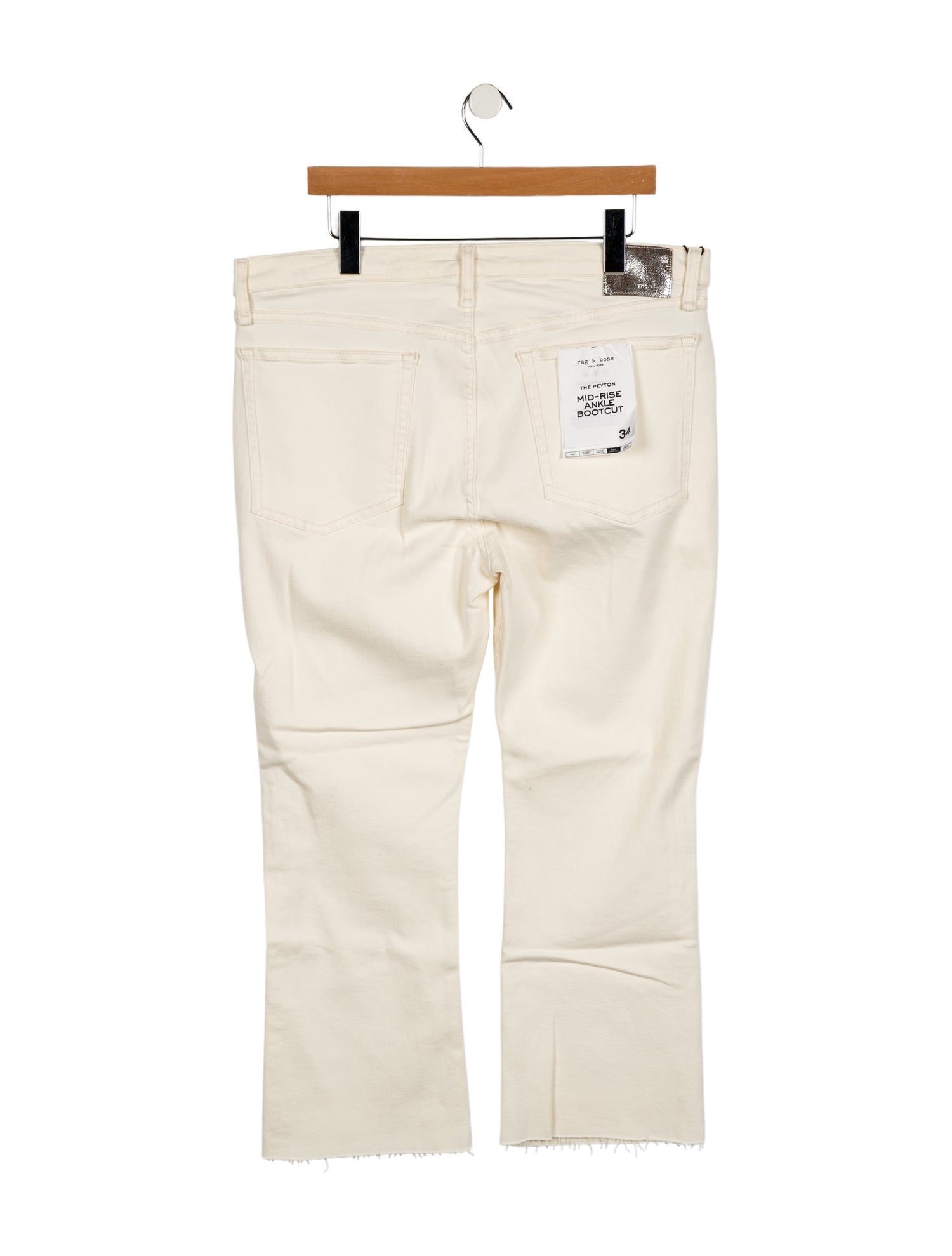 Rag & Bone Mid-Rise Wide Leg Jeans