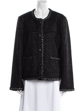 Rag & Bone Tweed Pattern Evening Jacket