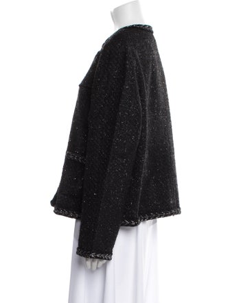 Rag & Bone Tweed Pattern Evening Jacket