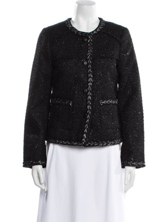 Rag & Bone Tweed Pattern Evening Jacket