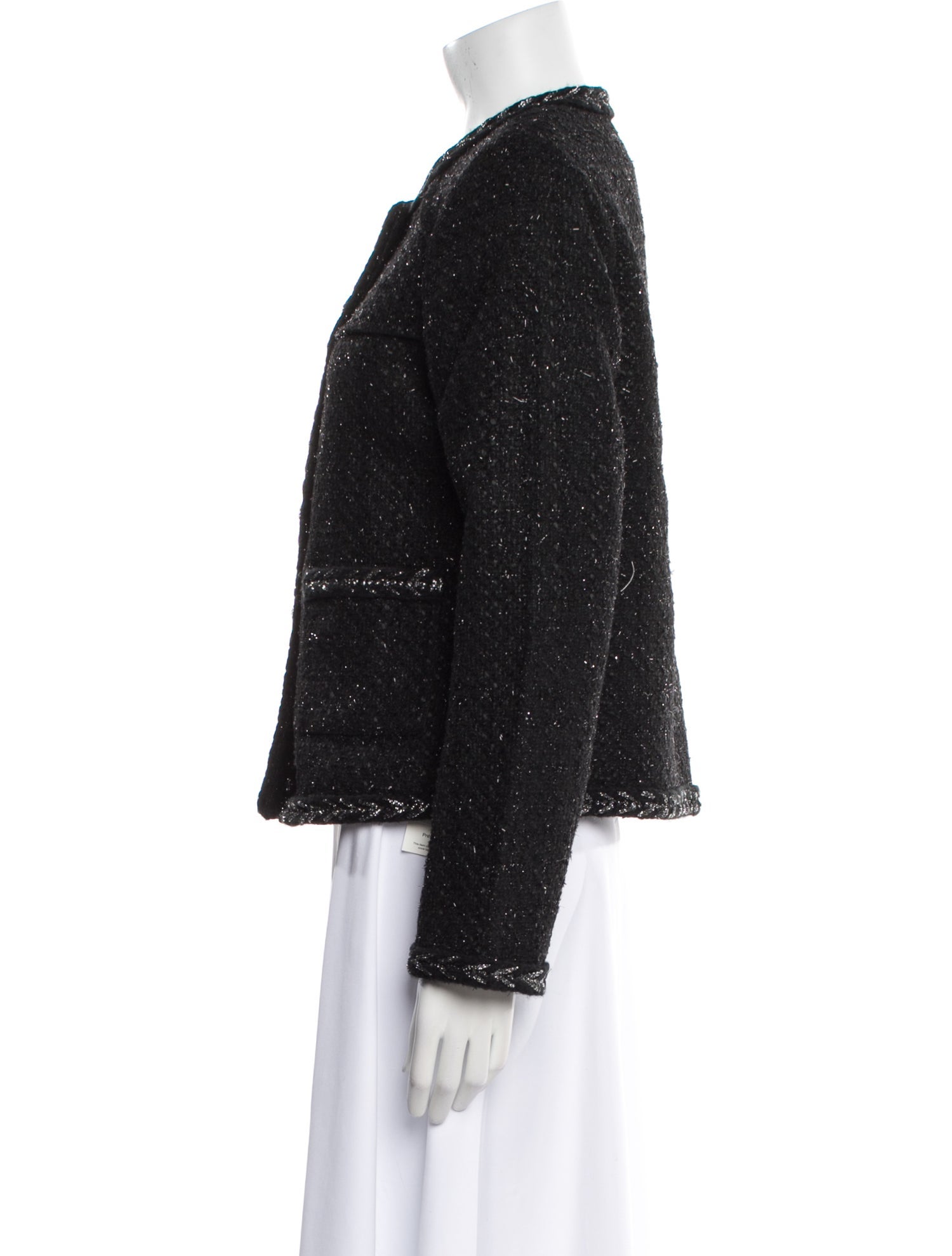Rag & Bone Tweed Pattern Evening Jacket