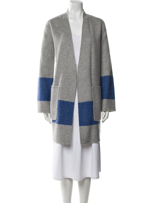 Rag & Bone Wool Colorblock Pattern Coat