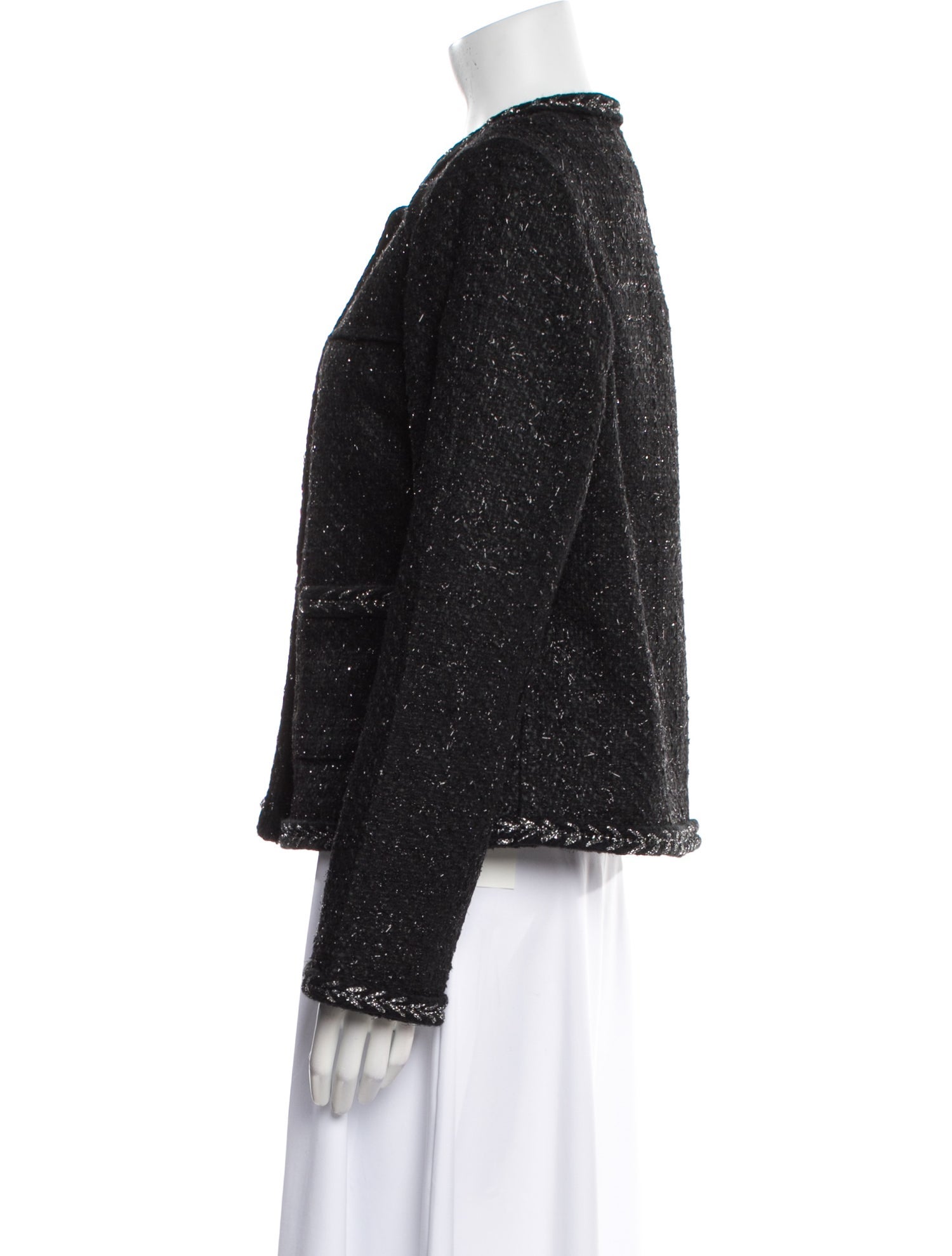 Rag & Bone Tweed Pattern Evening Jacket