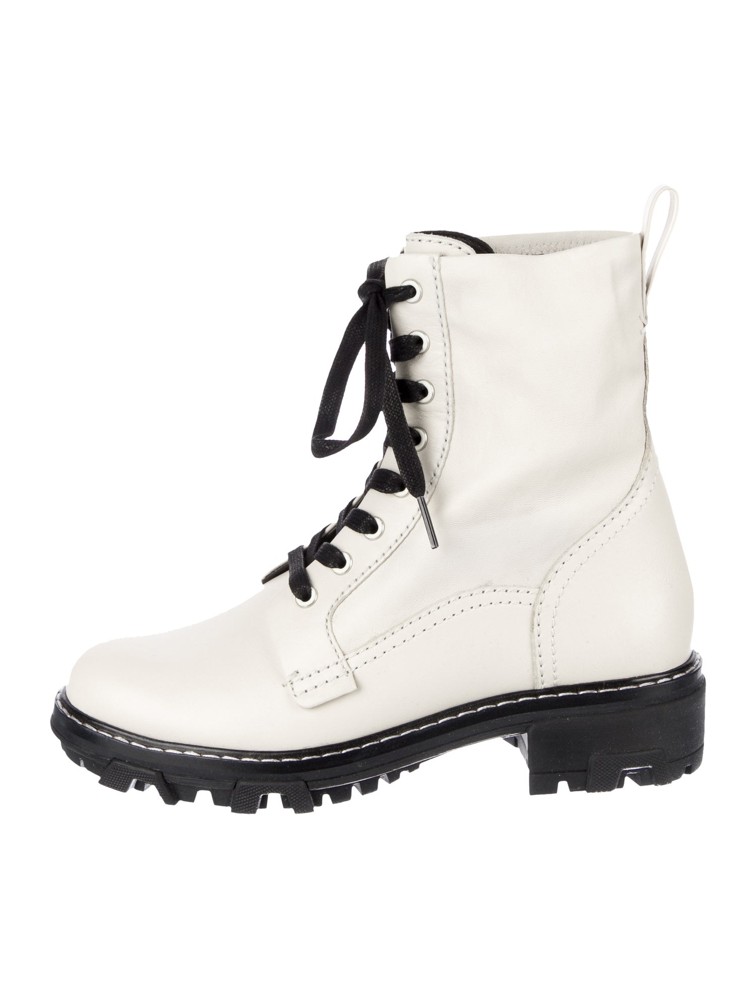 Rag & Bone Leather Combat Boots
