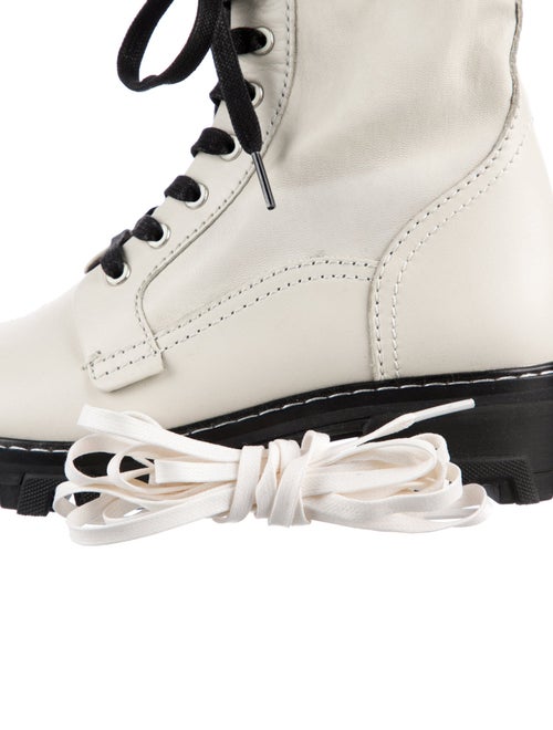 Rag & Bone Leather Combat Boots