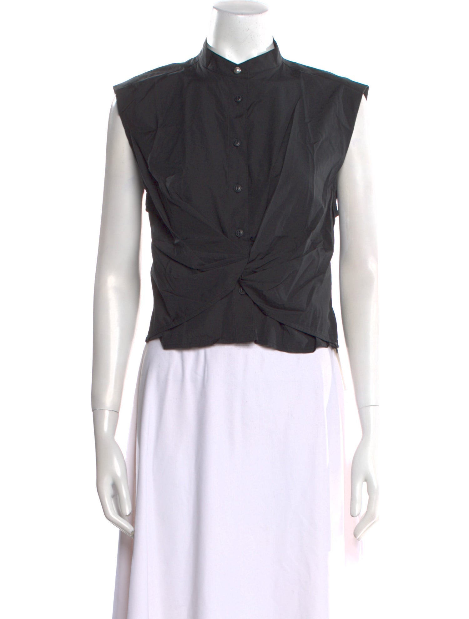 Rag & Bone Mock Neck Sleeveless Crop Top w/ Tags