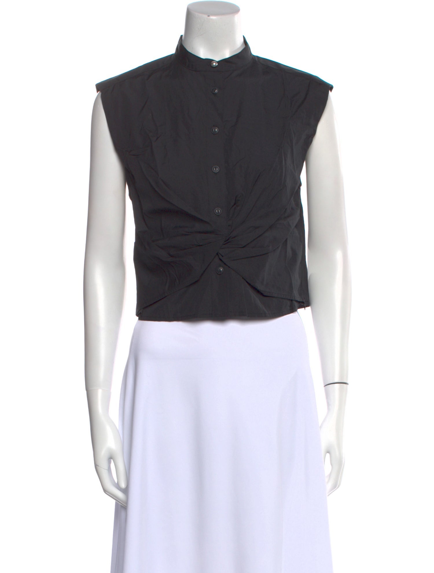 Rag & Bone Mock Neck Sleeveless Crop Top w/ Tags