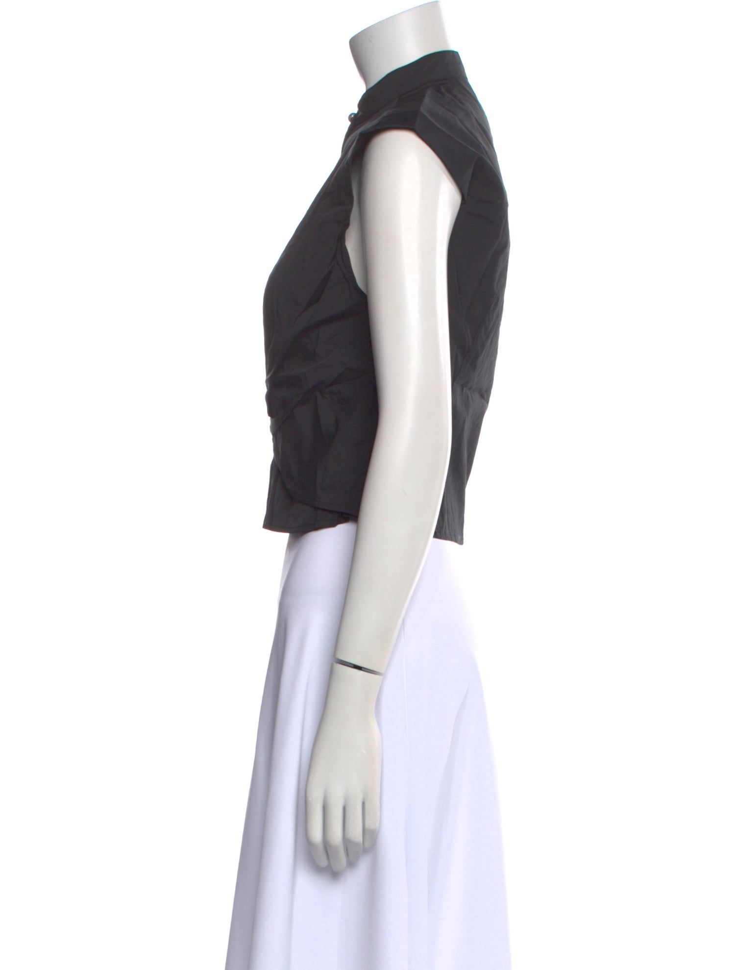 Rag & Bone Mock Neck Sleeveless Crop Top w/ Tags