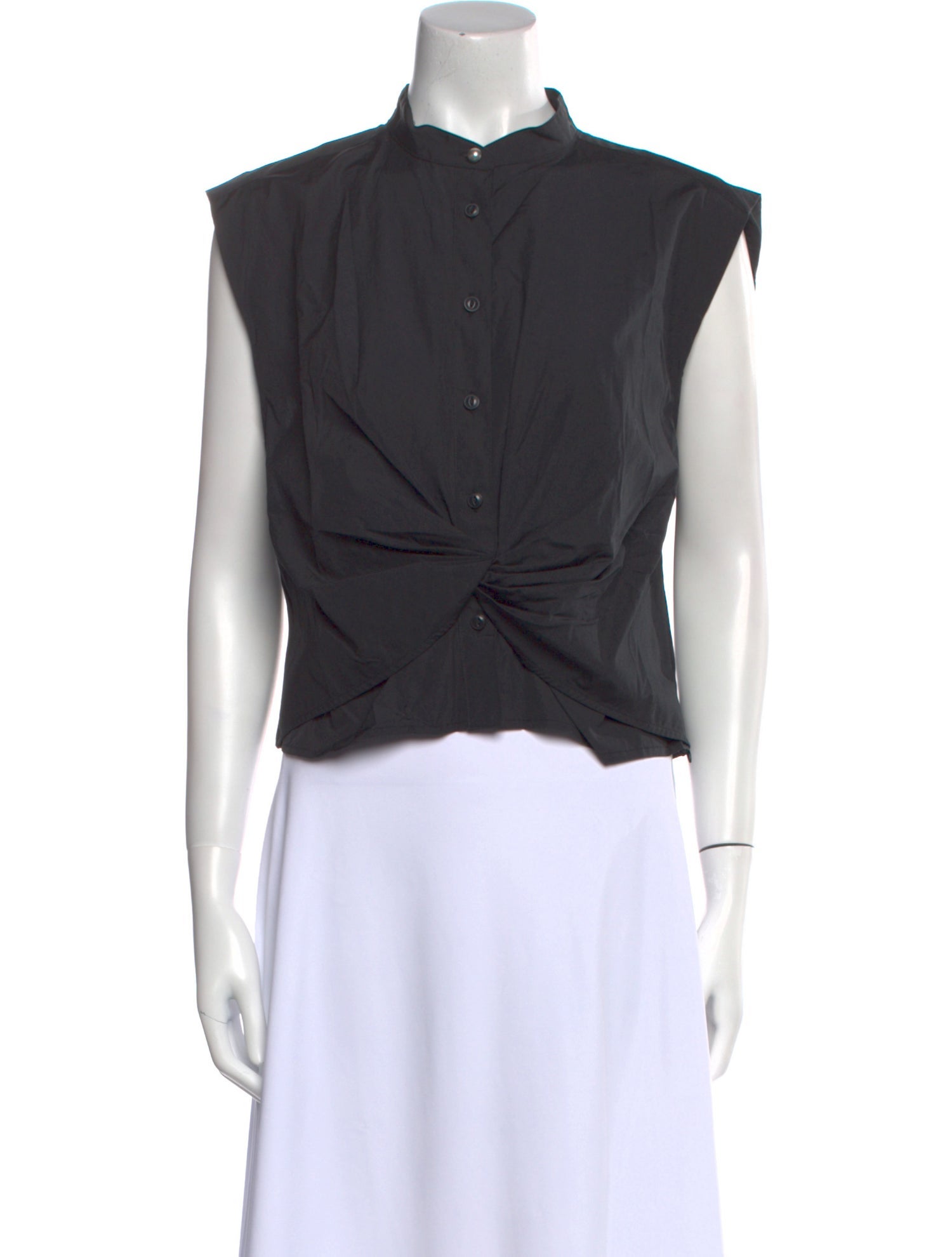 Rag & Bone Mock Neck Sleeveless Crop Top w/ Tags