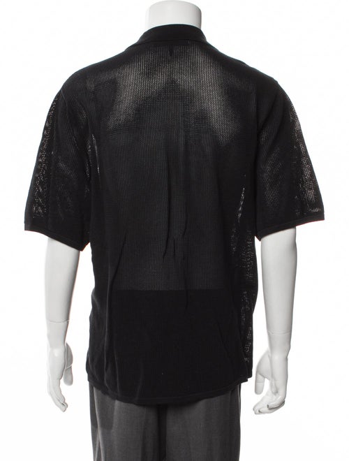 Rag & Bone V-Neck Short Sleeve Polo Shirt