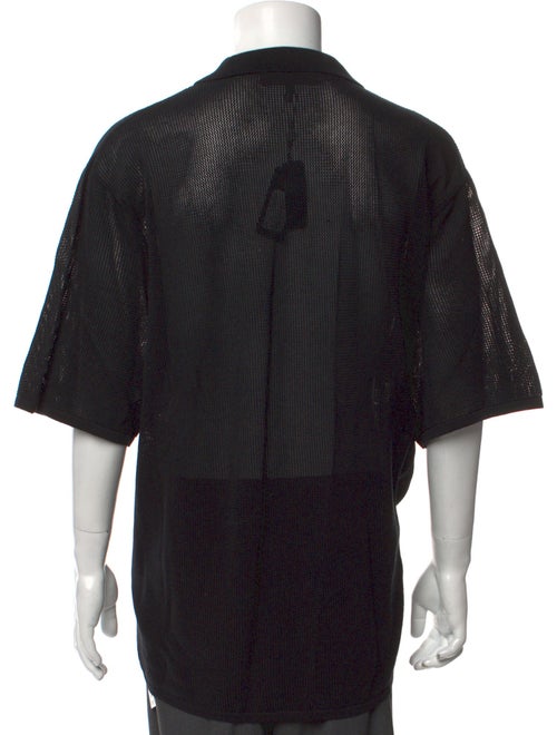 Rag & Bone V-Neck Short Sleeve Polo Shirt