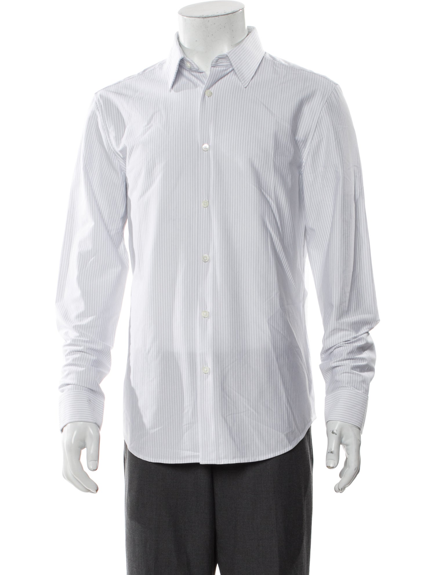 Rag & Bone Striped Long Sleeve Dress Shirt