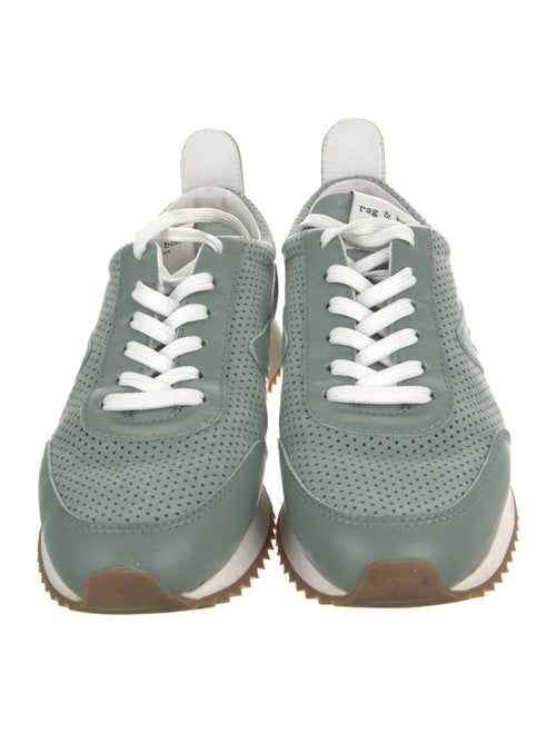 Rag & Bone Leather Lasercut Accents Sneakers