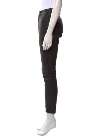 Rag & Bone Lamb Leather Skinny Leg Pants