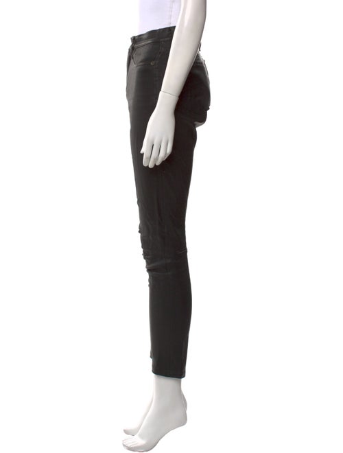 Rag & Bone Lamb Leather Skinny Leg Pants