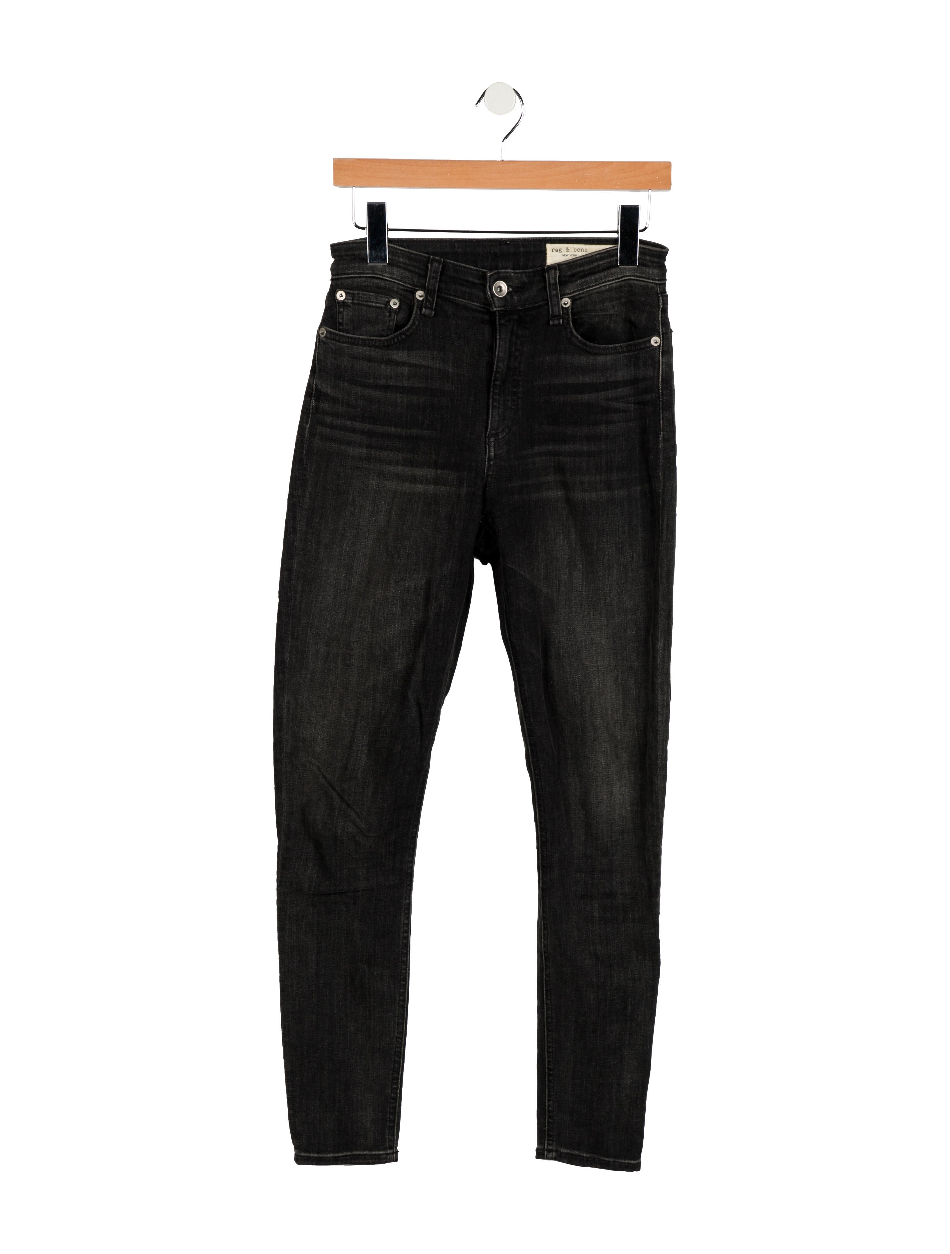 Rag & Bone Mid-Rise Skinny Leg Jeans