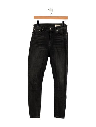 Rag & Bone Mid-Rise Skinny Leg Jeans