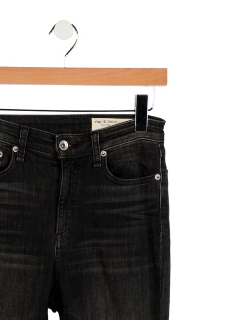 Rag & Bone Mid-Rise Skinny Leg Jeans