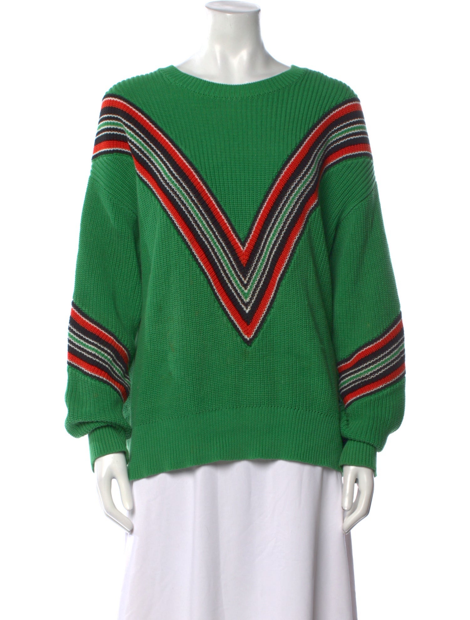 Rag & Bone Striped Scoop Neck Sweater