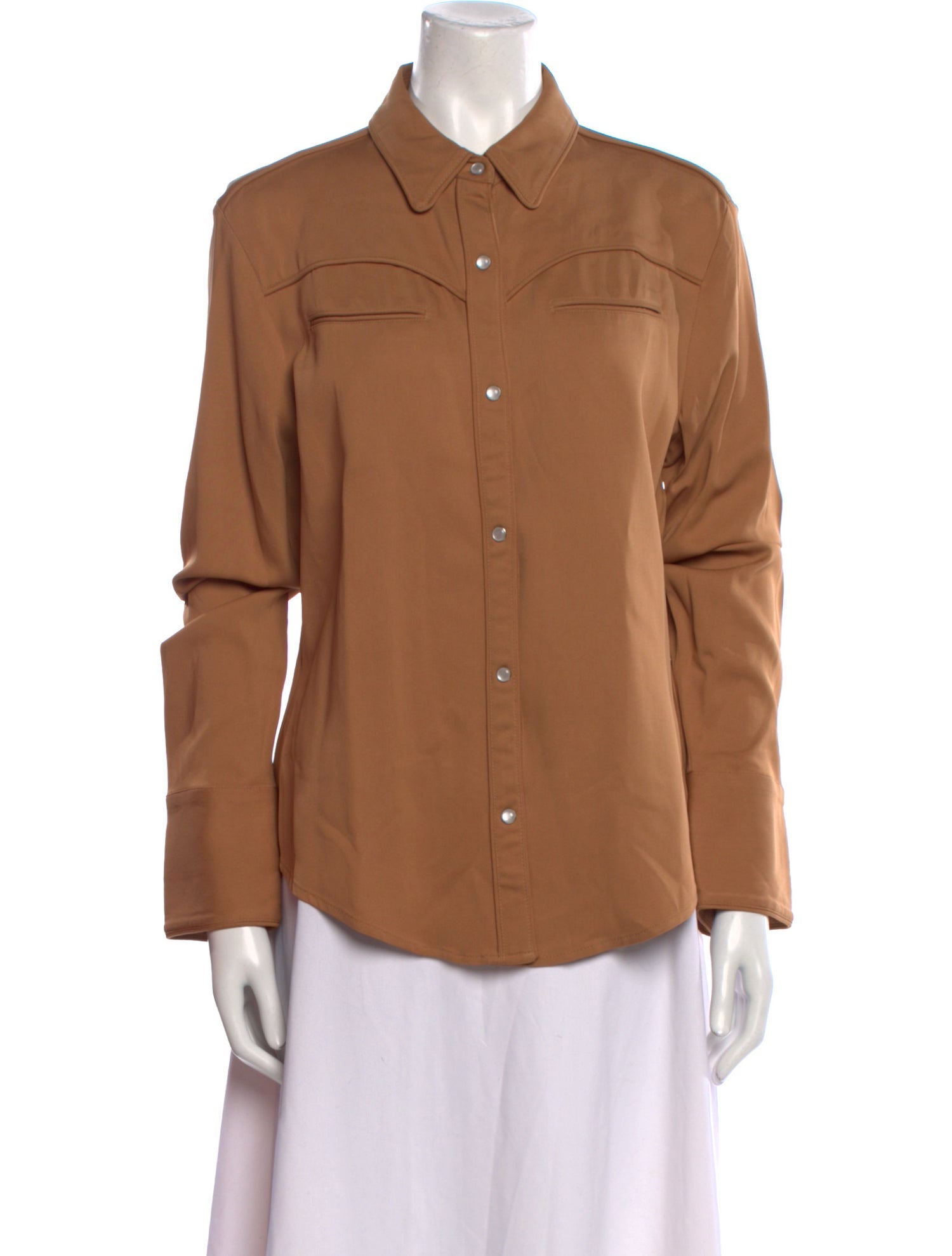 Rag & Bone Long Sleeve Button-Up Top