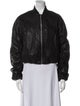 Rag & Bone Faux Leather Bomber Jacket