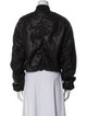 Rag & Bone Faux Leather Bomber Jacket