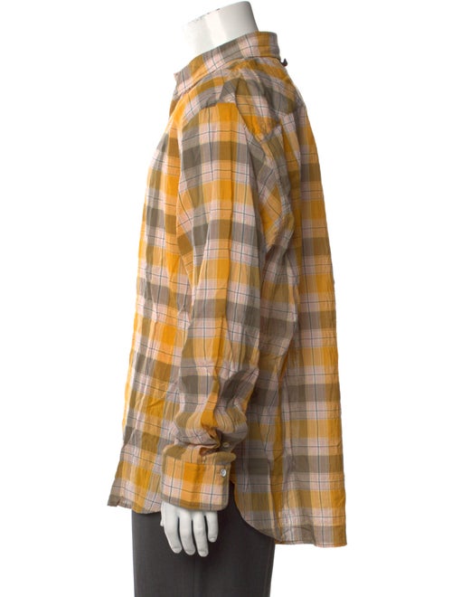 Rag & Bone Plaid Print Long Sleeve Shirt