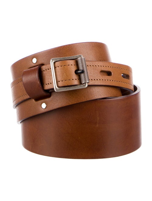 Rag & Bone Wide Leather Waist Belt