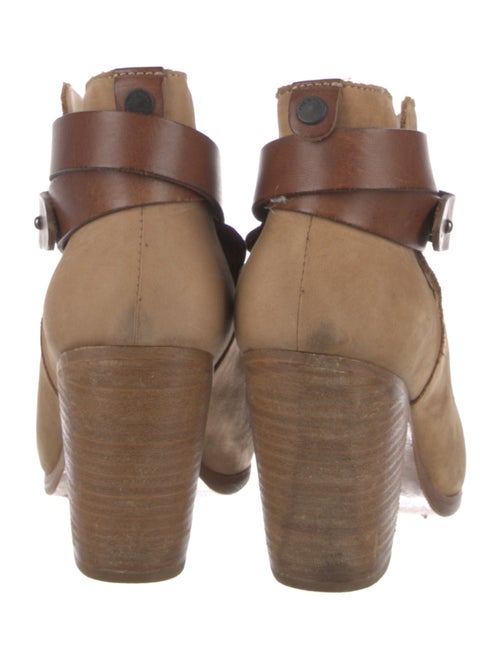 Rag & Bone Nubuck Leather Trim Embellishment Boots