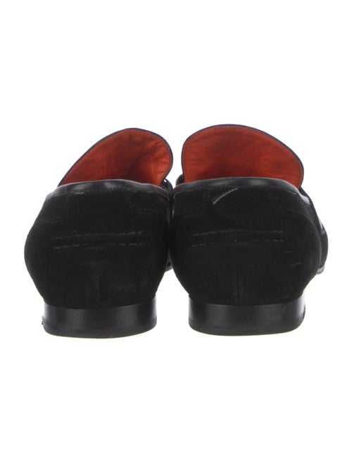 Rag & Bone Suede Chain-Link Accents Loafers