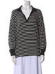 Rag & Bone Striped V-Neck Top