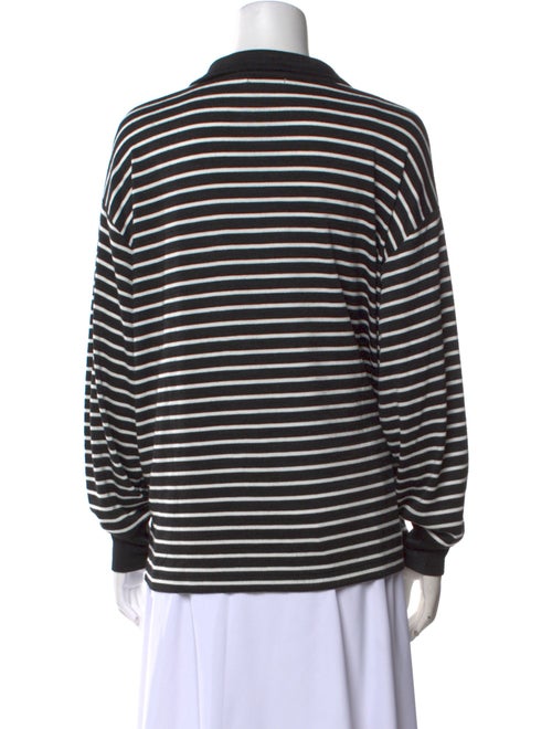Rag & Bone Striped V-Neck Top