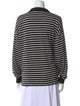 Rag & Bone Striped V-Neck Top