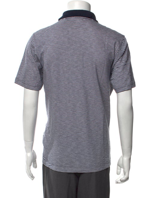 Rag & Bone Printed Crew Neck Polo Shirt