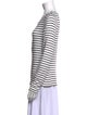 Rag & Bone Striped Scoop Neck Sweater