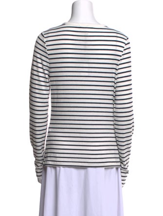 Rag & Bone Striped Scoop Neck Sweater