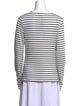 Rag & Bone Striped Scoop Neck Sweater