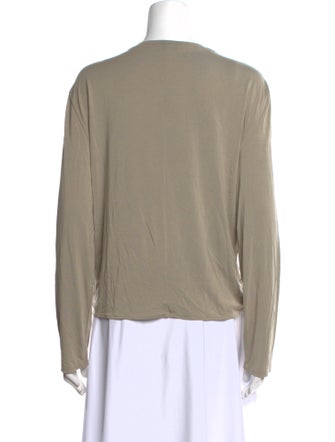 Rag & Bone Bateau Neckline Long Sleeve Blouse