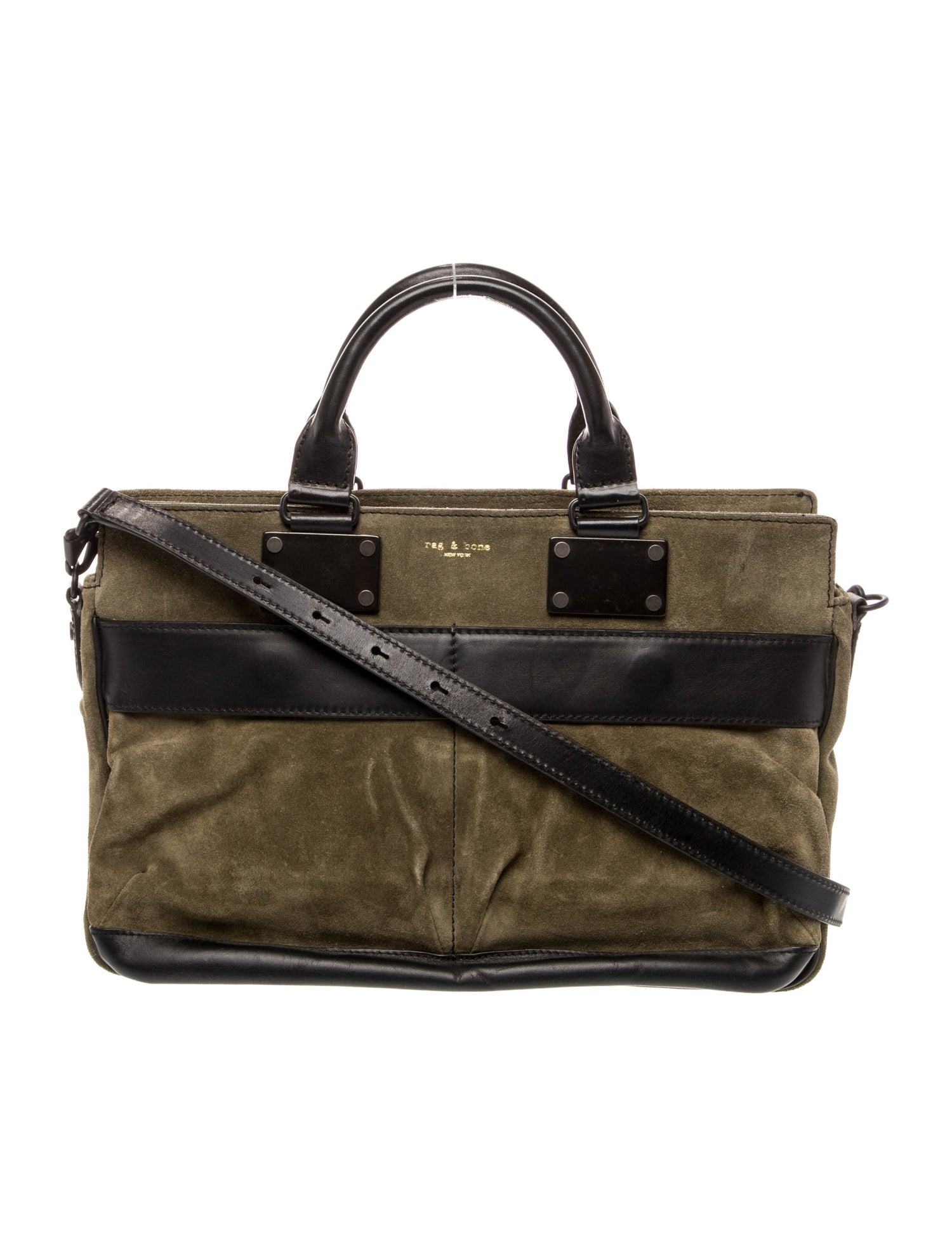 Rag & Bone Suede Top Handle Bag