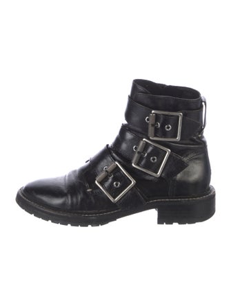 Rag & Bone Leather Combat Boots