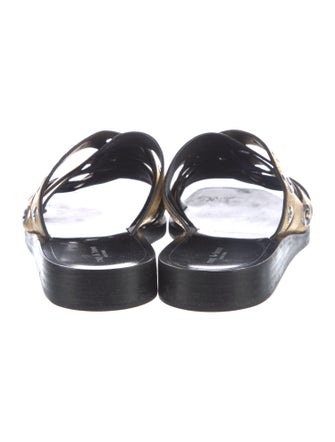 Rag & Bone Leather Lasercut Accents Slides