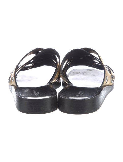Rag & Bone Leather Lasercut Accents Slides