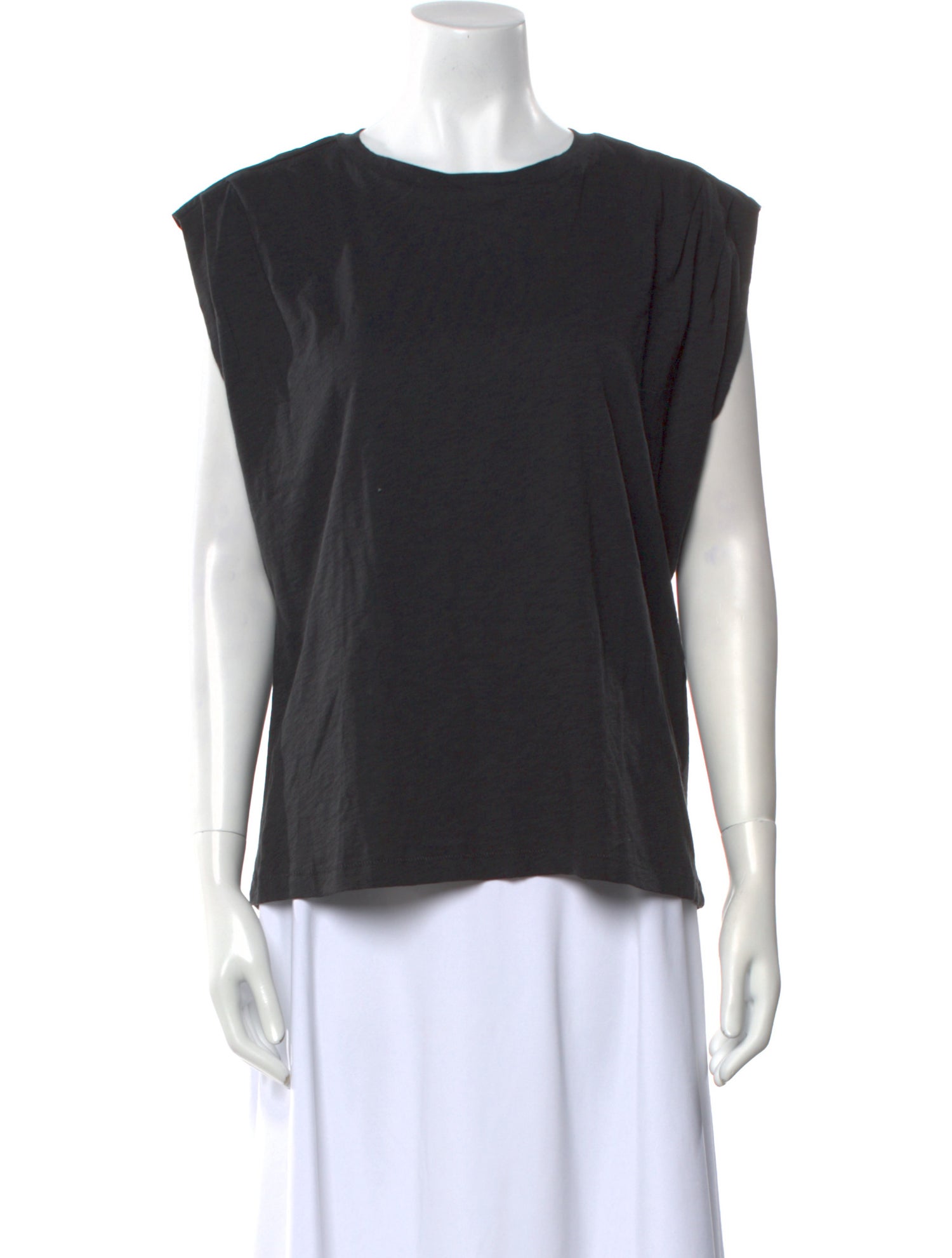 Rag & Bone Bateau Neckline Sleeveless T-Shirt